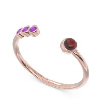 Petite Open Bezel Vigata Band