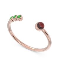 Petite Open Bezel Vigata Band