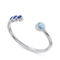 Petite Open Bezel Vigata Band