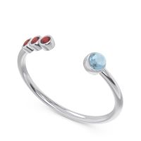 Petite Open Bezel Vigata Band