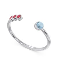 Petite Open Bezel Vigata Band