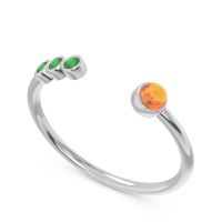 Petite Open Bezel Vigata Band