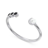 Petite Open Bezel Vigata Band