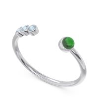 Petite Open Bezel Vigata Band