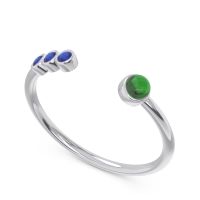 Petite Open Bezel Vigata Band