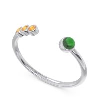 Petite Open Bezel Vigata Band