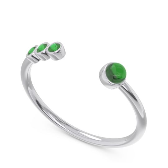 Petite Open Bezel Vigata Band