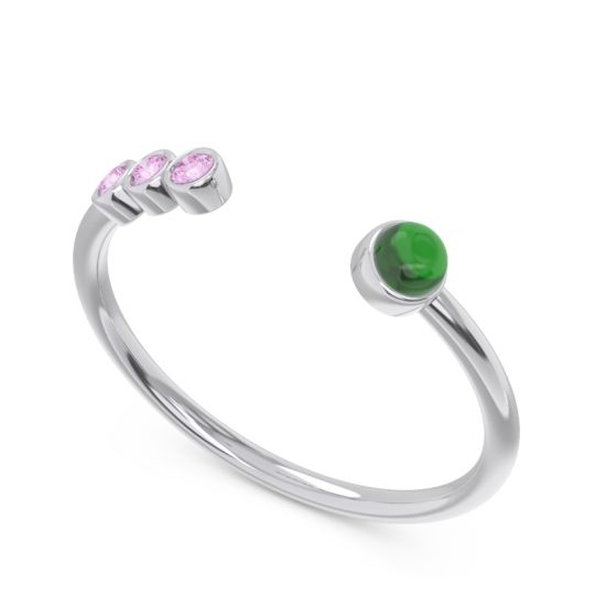 Petite Open Bezel Vigata Band