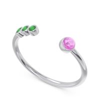Petite Open Bezel Vigata Band