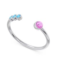 Petite Open Bezel Vigata Band