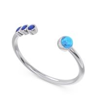 Petite Open Bezel Vigata Band