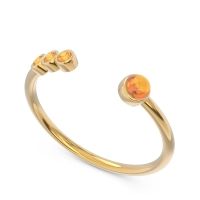 Petite Open Bezel Vigata Band
