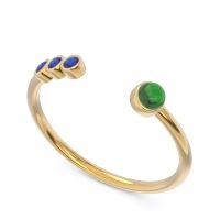Petite Open Bezel Vigata Band