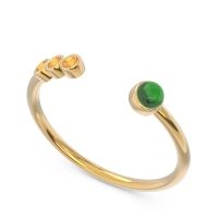 Petite Open Bezel Vigata Band