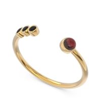 Petite Open Bezel Vigata Band