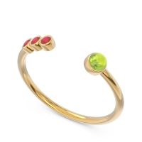 Petite Open Bezel Vigata Band