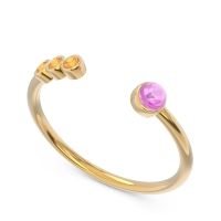 Petite Open Bezel Vigata Band
