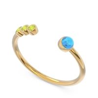 Petite Open Bezel Vigata Band