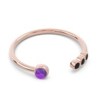 Petite Open Bezel Vigata Band