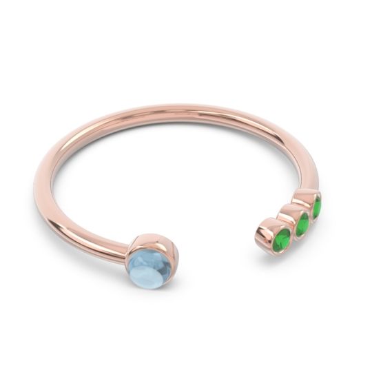 Petite Open Bezel Vigata Band
