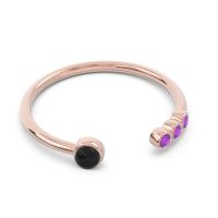 Petite Open Bezel Vigata Band