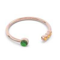 Petite Open Bezel Vigata Band