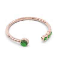 Petite Open Bezel Vigata Band