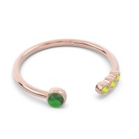 Petite Open Bezel Vigata Band
