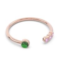 Petite Open Bezel Vigata Band