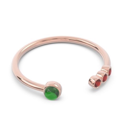 Petite Open Bezel Vigata Band