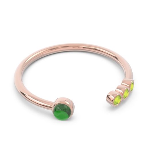 Petite Open Bezel Vigata Band