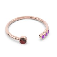 Petite Open Bezel Vigata Band