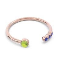 Petite Open Bezel Vigata Band