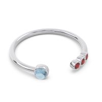 Petite Open Bezel Vigata Band