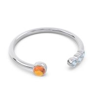 Petite Open Bezel Vigata Band