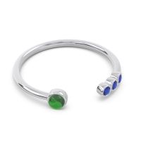 Petite Open Bezel Vigata Band