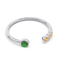 Petite Open Bezel Vigata Band