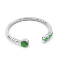 Petite Open Bezel Vigata Band