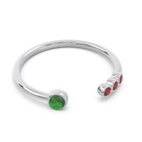 Petite Open Bezel Vigata Band