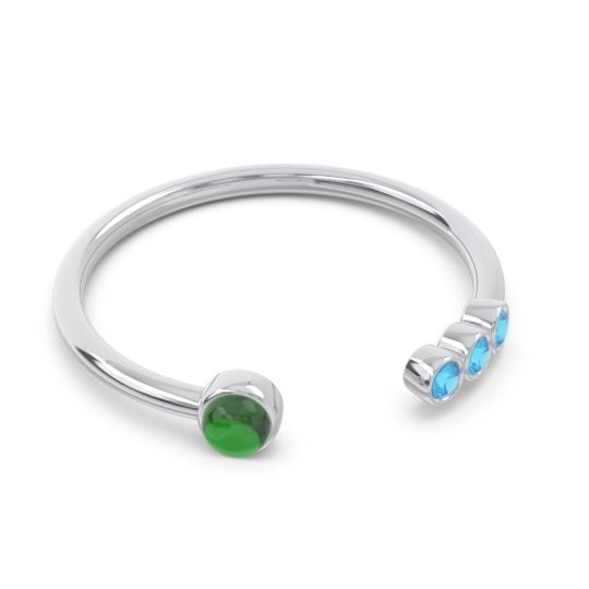Petite Open Bezel Vigata Band