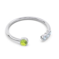 Petite Open Bezel Vigata Band