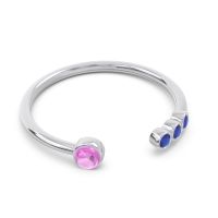 Petite Open Bezel Vigata Band
