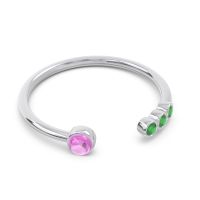 Petite Open Bezel Vigata Band