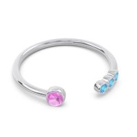 Petite Open Bezel Vigata Band
