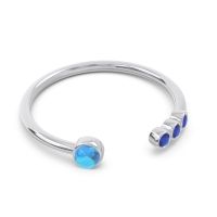 Petite Open Bezel Vigata Band
