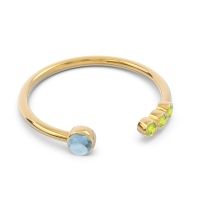 Petite Open Bezel Vigata Band