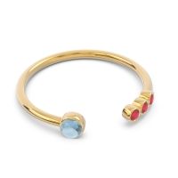 Petite Open Bezel Vigata Band