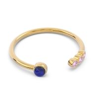 Petite Open Bezel Vigata Band
