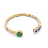 Petite Open Bezel Vigata Band