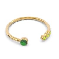 Petite Open Bezel Vigata Band